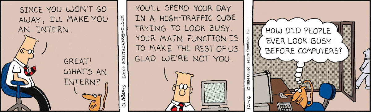 Dilbert Cartoon